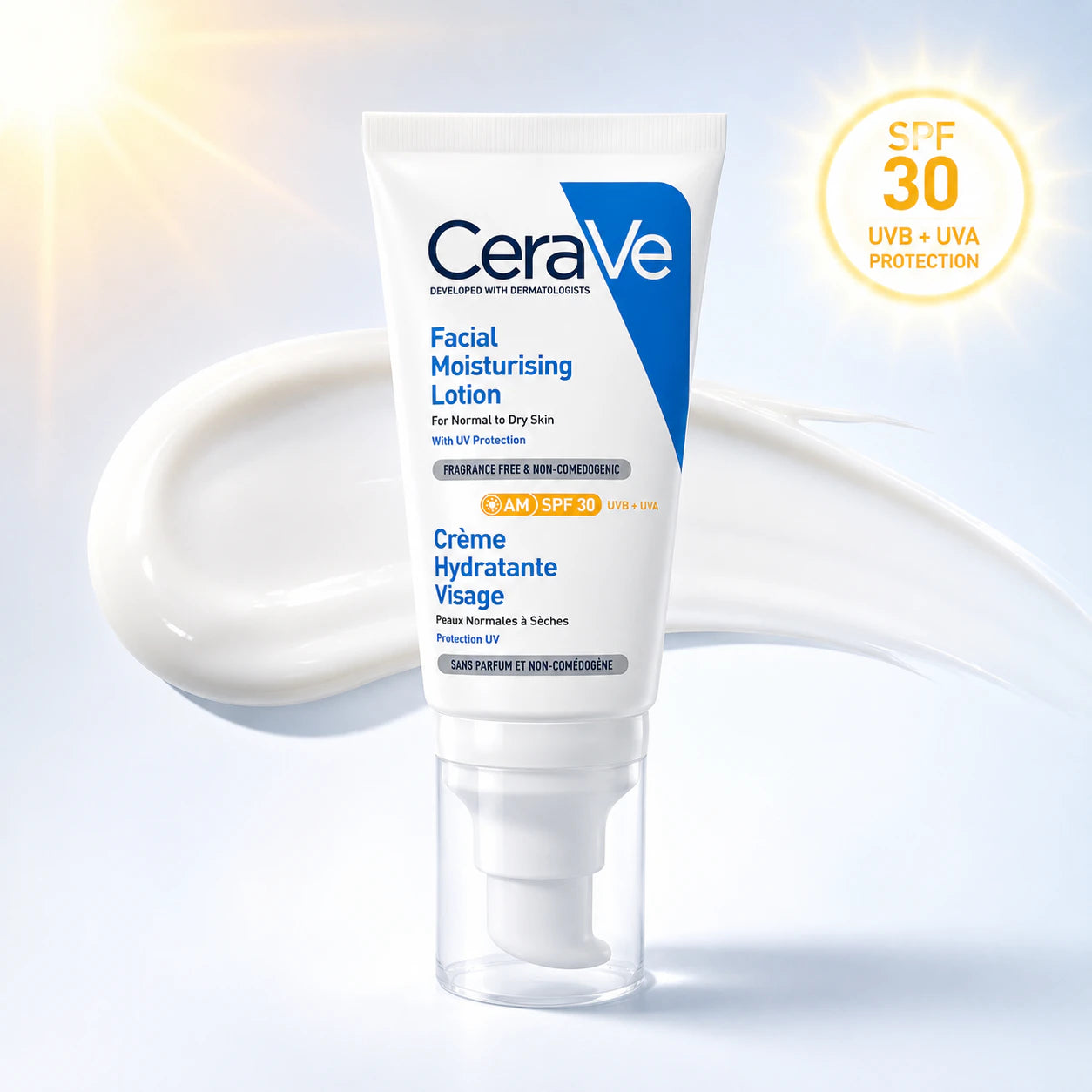 CeraVe AM Facial Moisturizing Lotion with SPF 30
