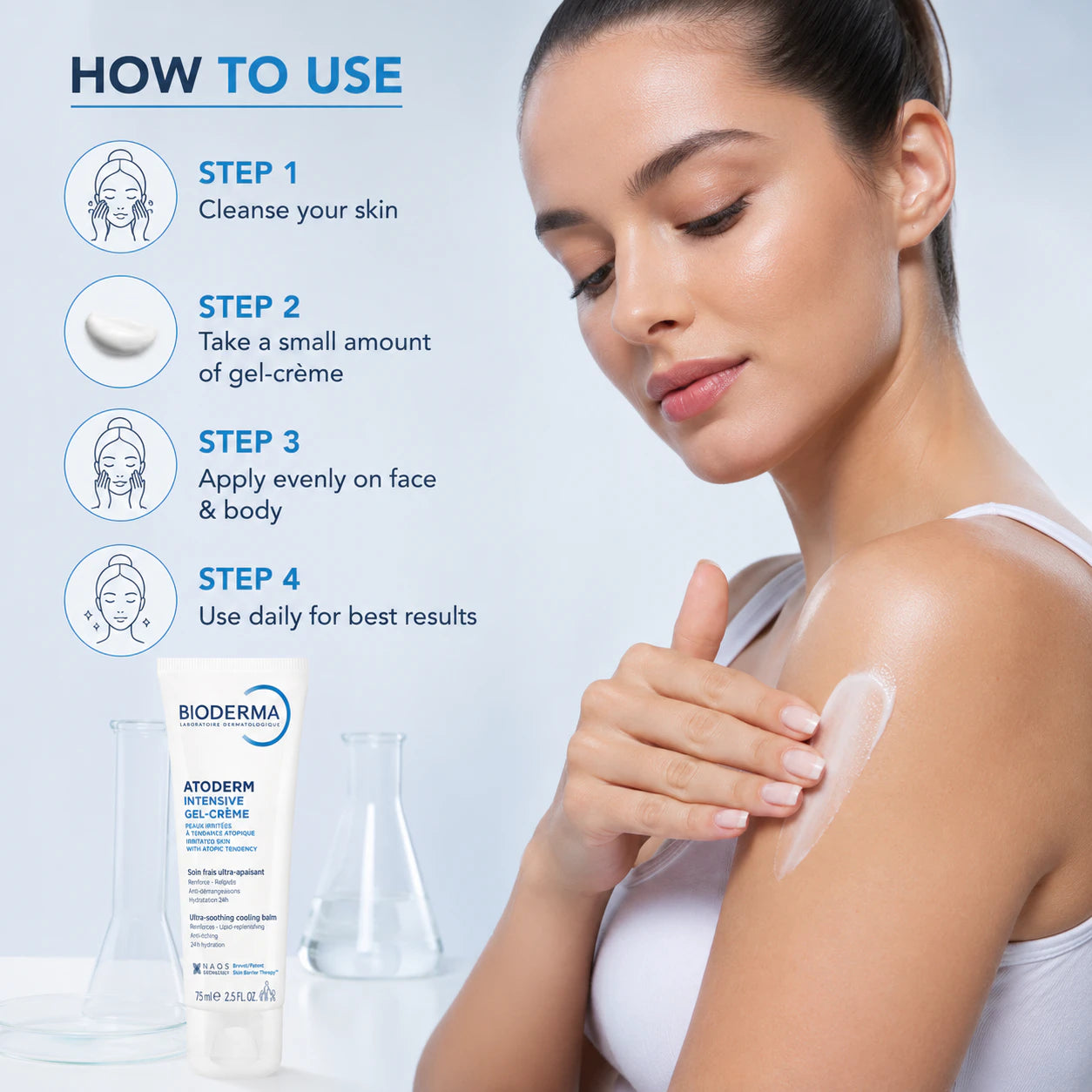 Bioderma Atoderm Intensive Gel Creme – Ultra Soothing Cooling Care