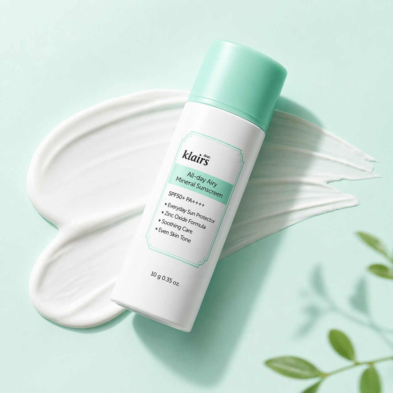 Dear, Klairs All-day Airy Mineral Sunscreen SPF50+ PA++++