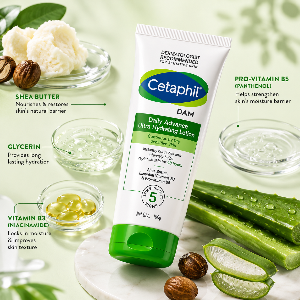 Cetaphil Daily Advance Ultra Hydrating Lotion