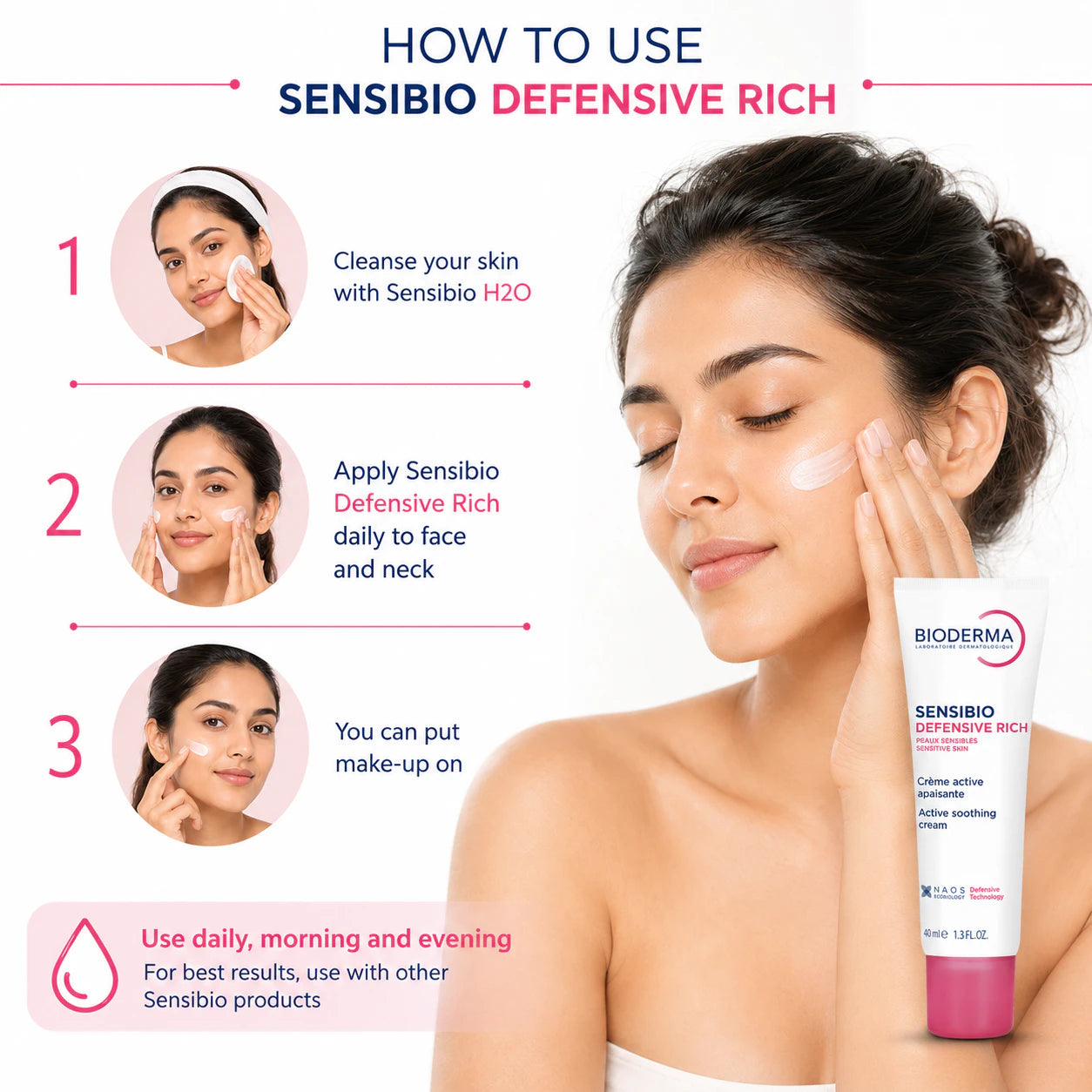 Bioderma Sensibio Defensive Rich- Active Soothing Cream