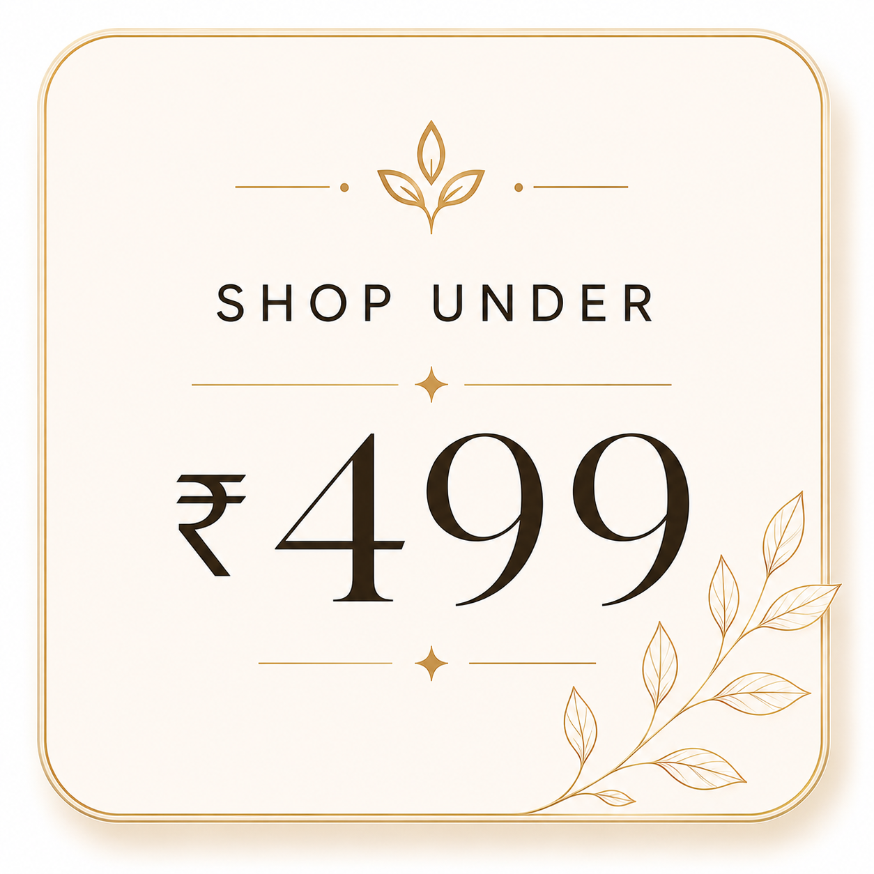 Shop under ₹499