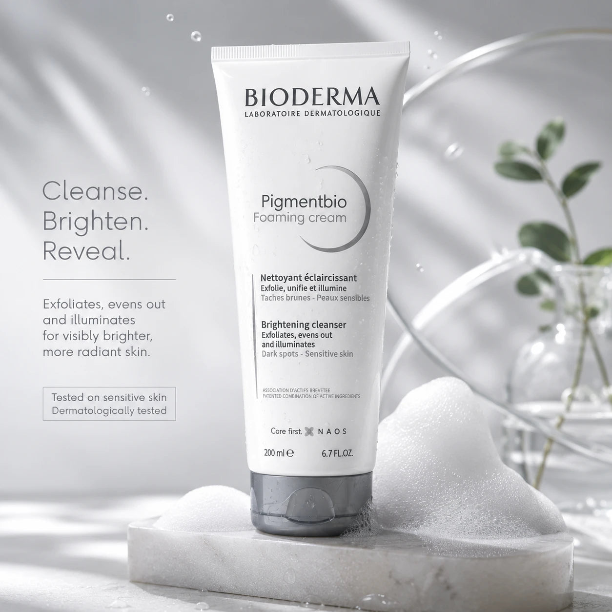 Bioderma Pigment Bio Foaming Cream - Brightening Cleanser