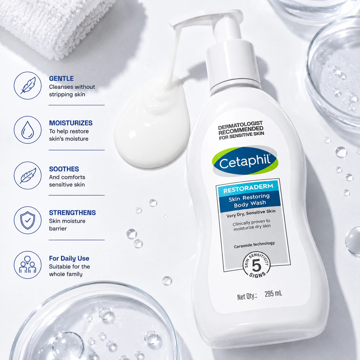 Cetaphil Restoraderm Skin Restoring Body Wash
