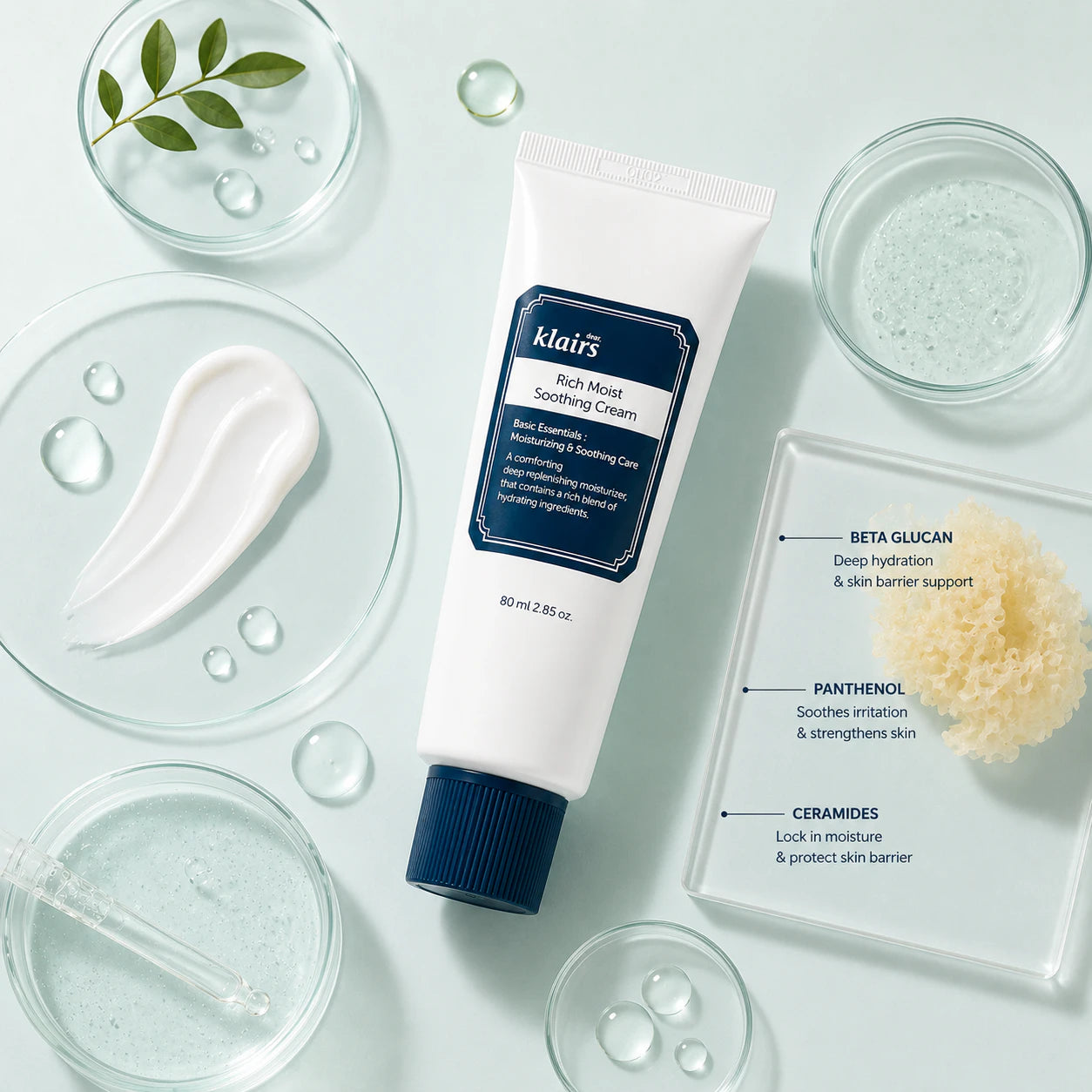 Dear, Klairs Rich Moist Soothing Cream