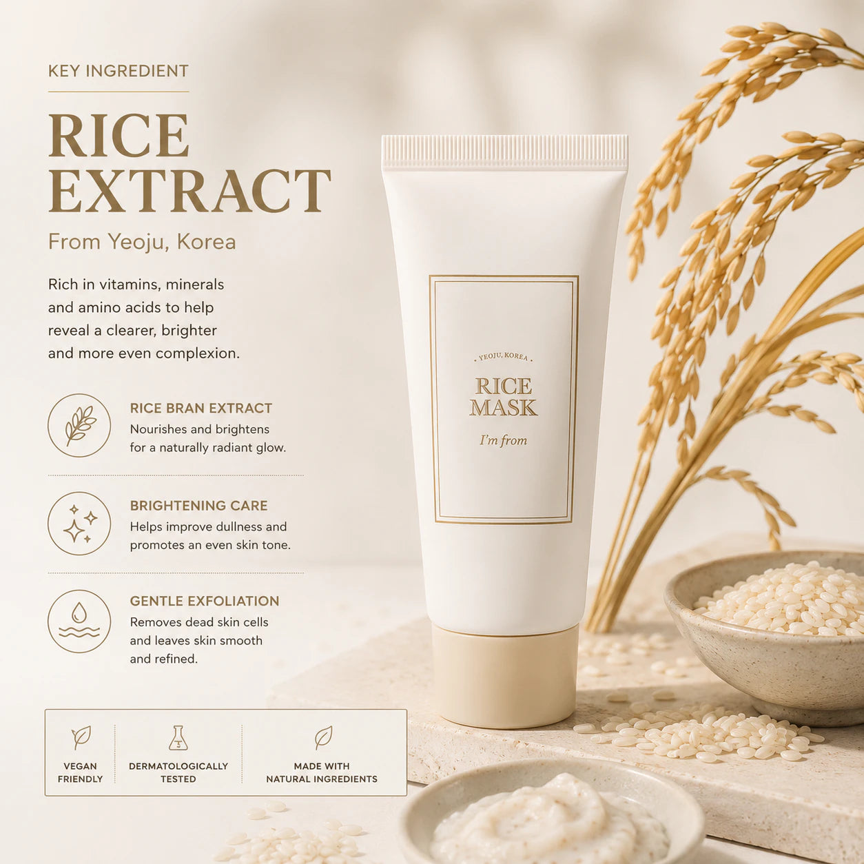 I'm From Rice Mask [30g]