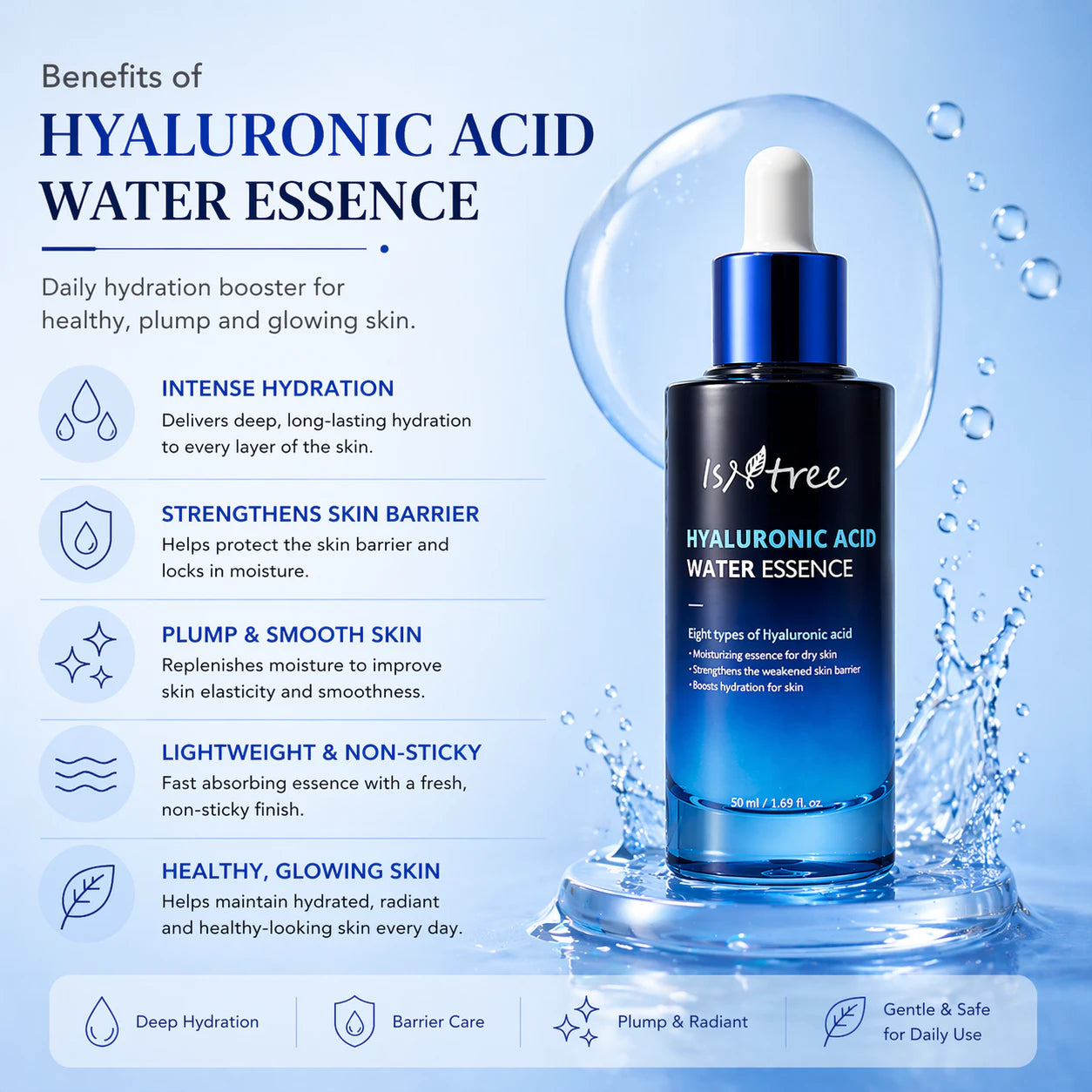 Isntree Hyaluronic Acid Water Essence [50ml]