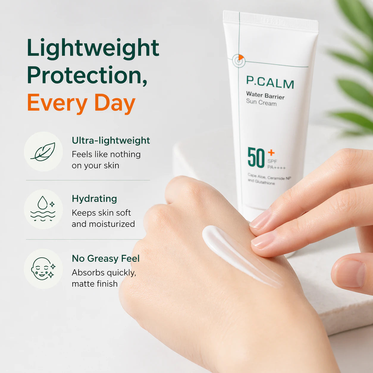 P.Calm Water Barrier Sunscreen [50ml]