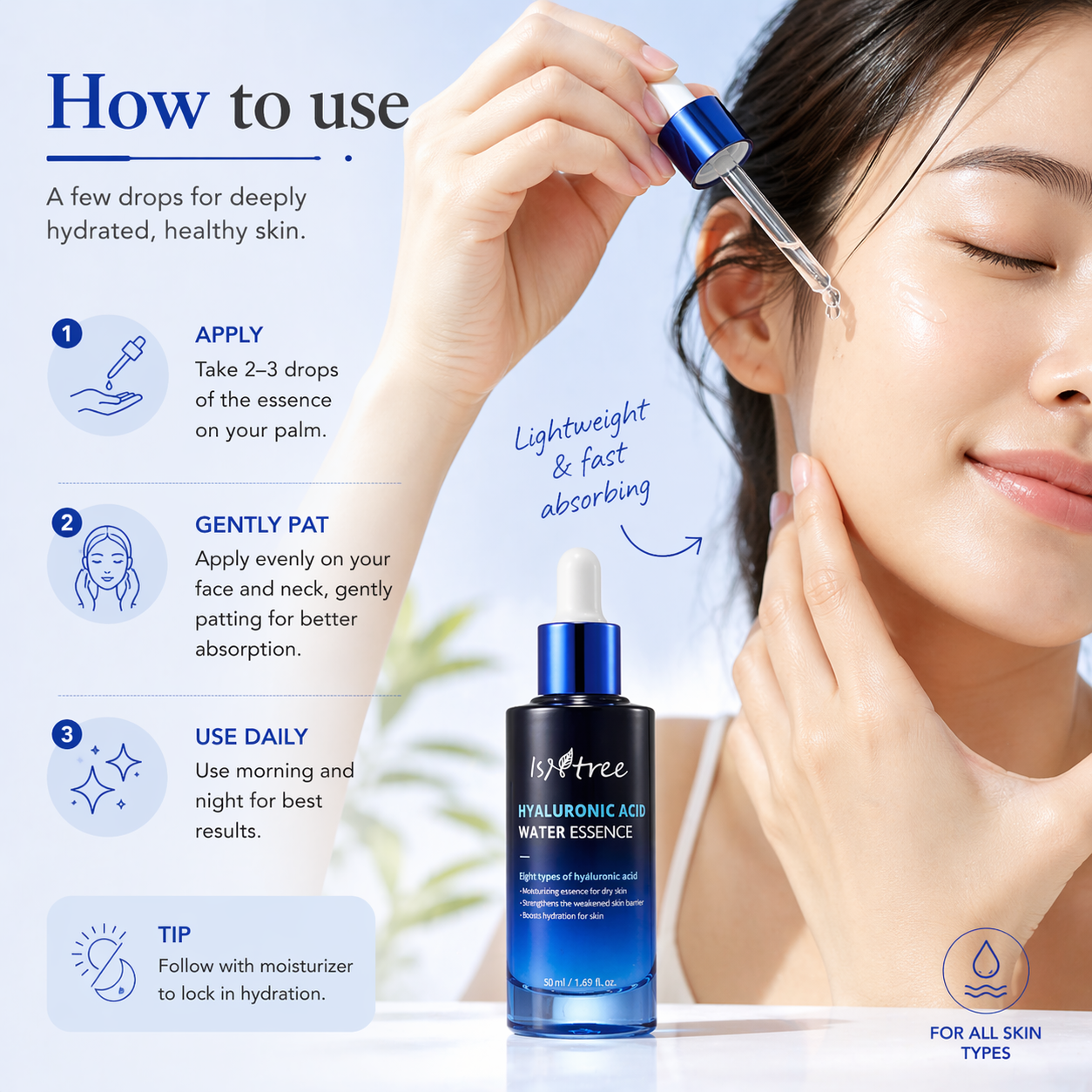Isntree Hyaluronic Acid Water Essence [50ml]