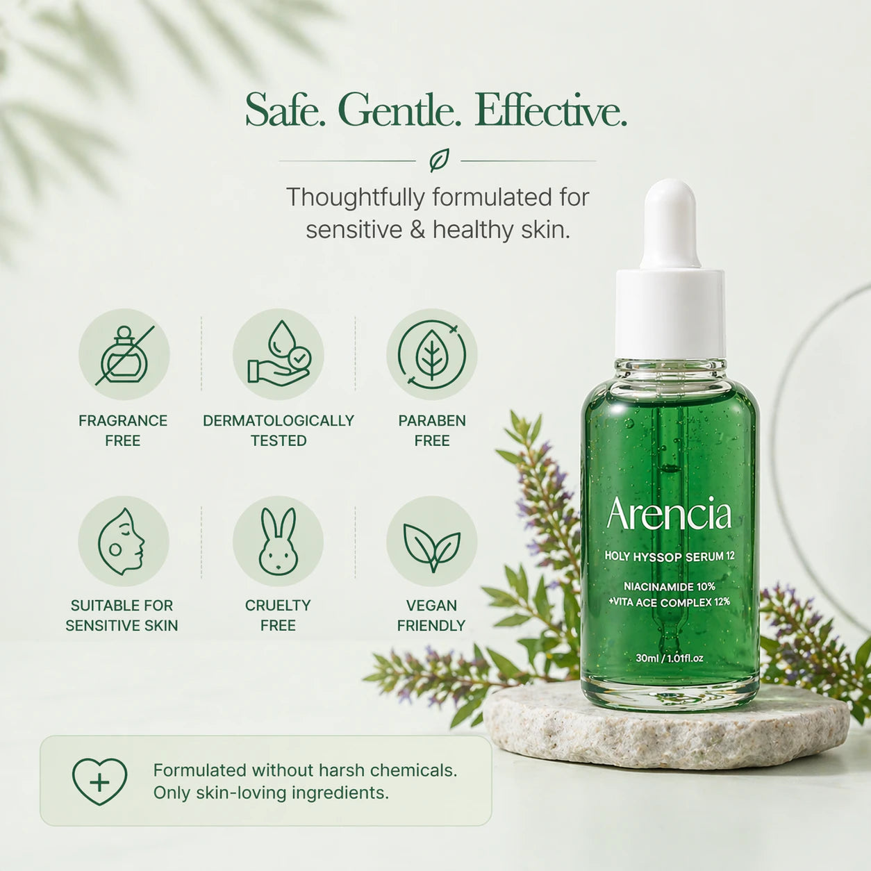 Arencia Holy Hyssop Serum 12 [30ml]