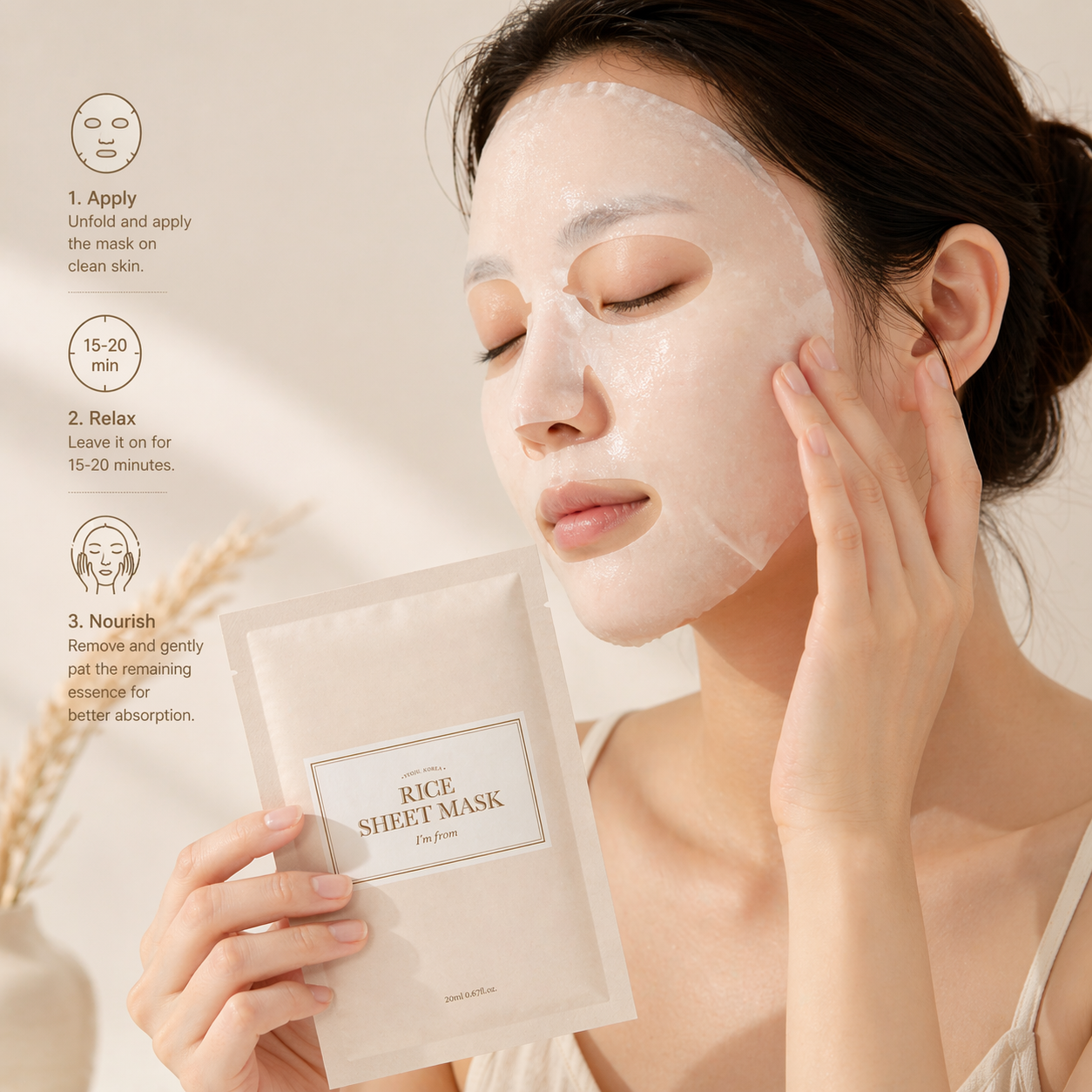 I'm From Rice Sheet Mask [20ml]