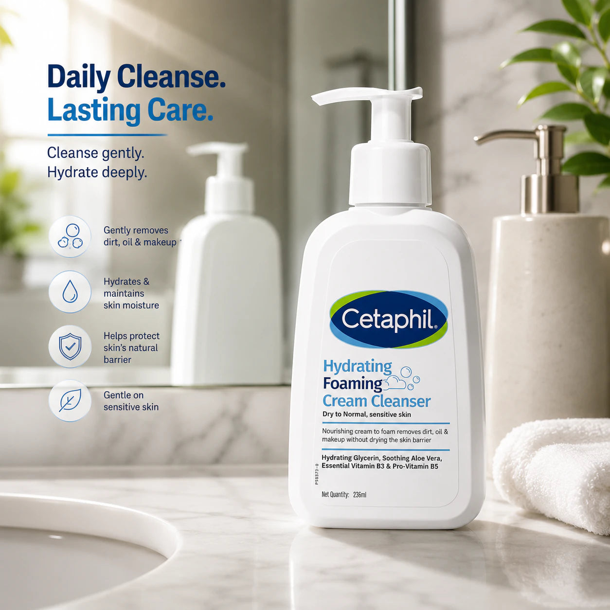 Cetaphil Gentle Foaming Cleanser