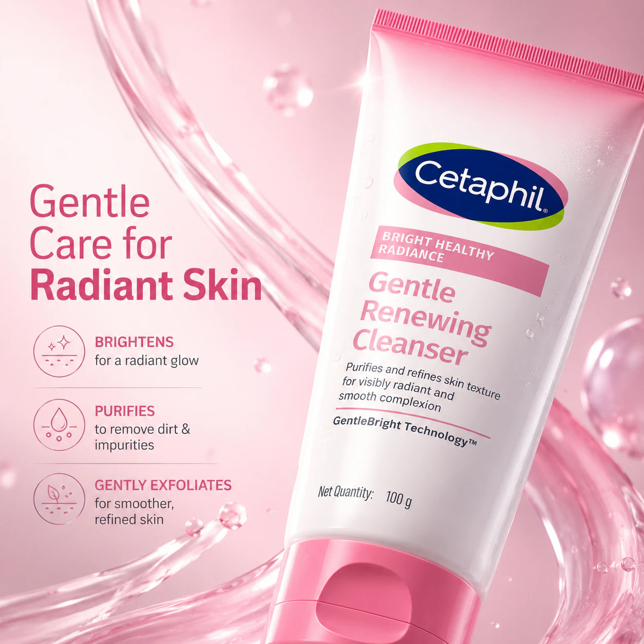 Cetaphil Bright Healthy Radiance Gentle Renewing Cleanser Cleanser