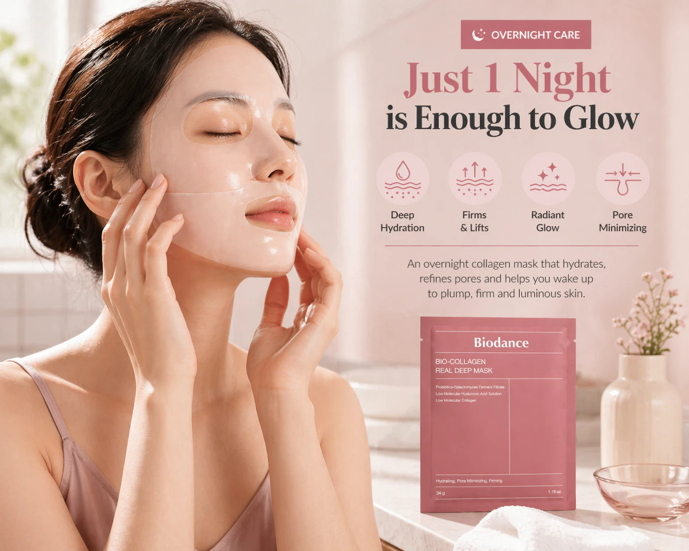 Bio Collagen-Real Deep Mask [34g]