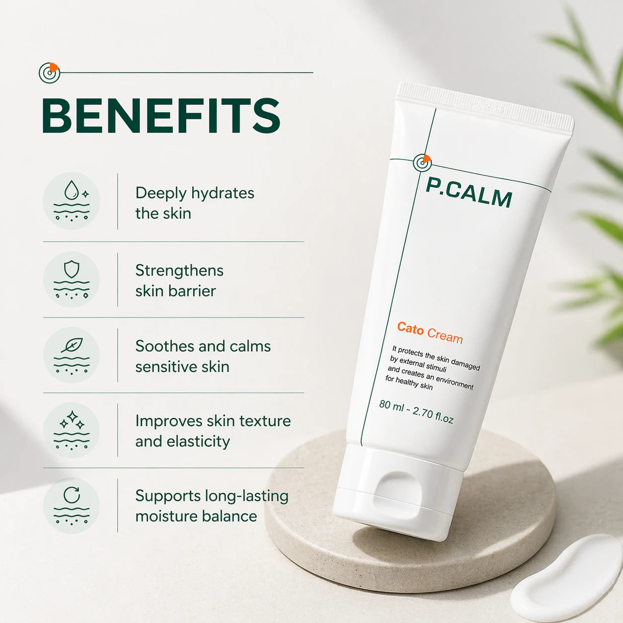P.Calm Cato Cream [80ml]