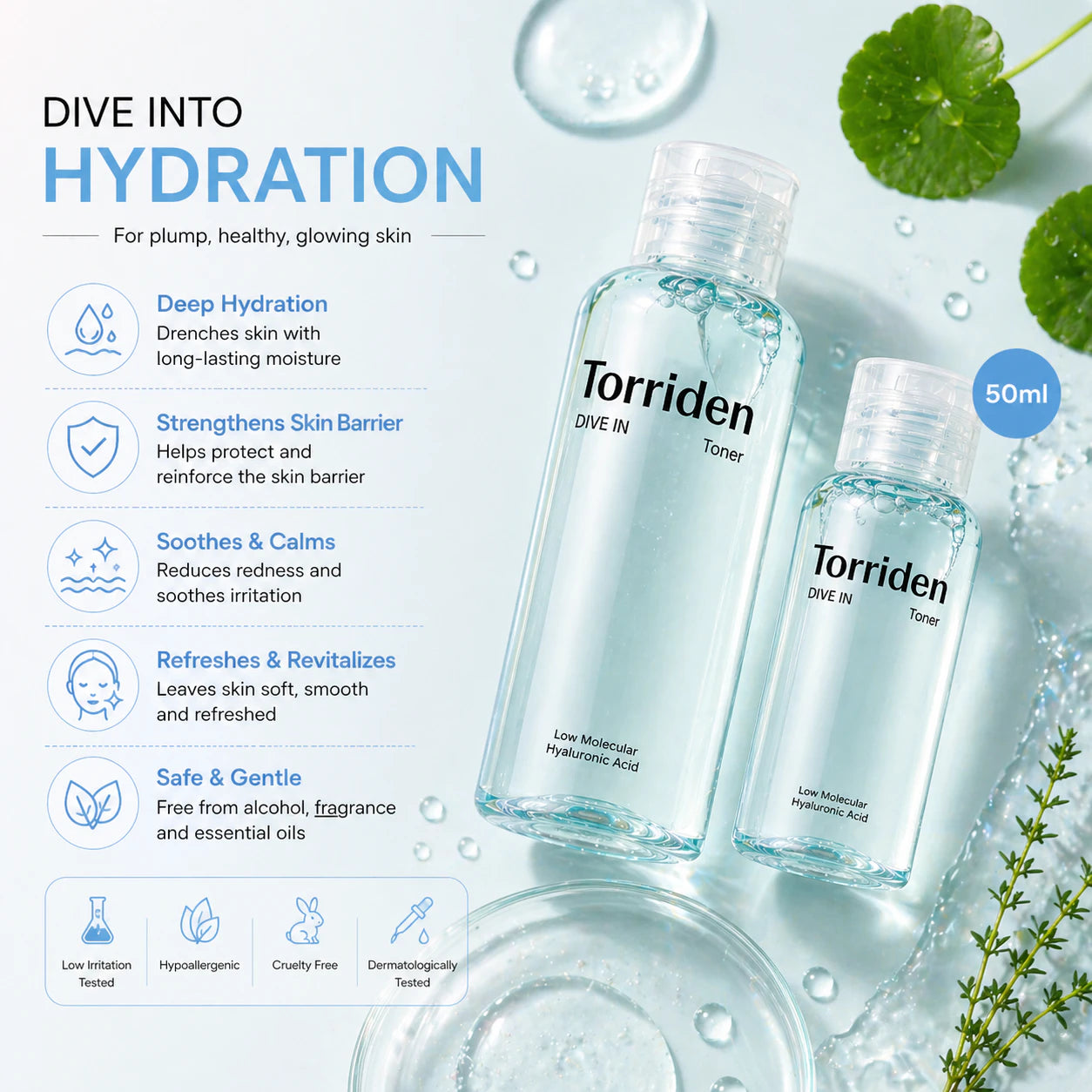 Torriden Dive In Toner [50ml]