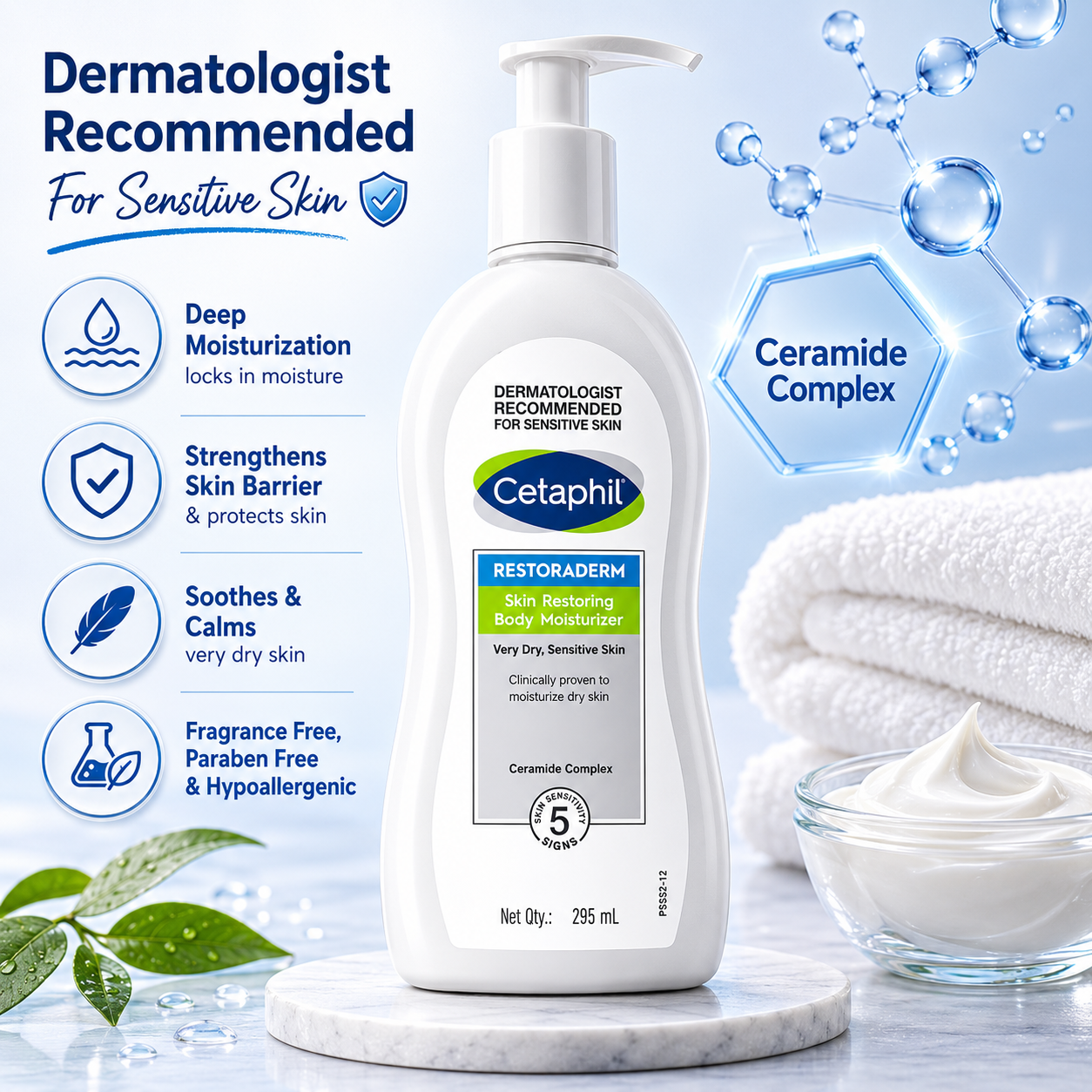 Cetaphil Restoraderm Skin Restoring Body Lotion