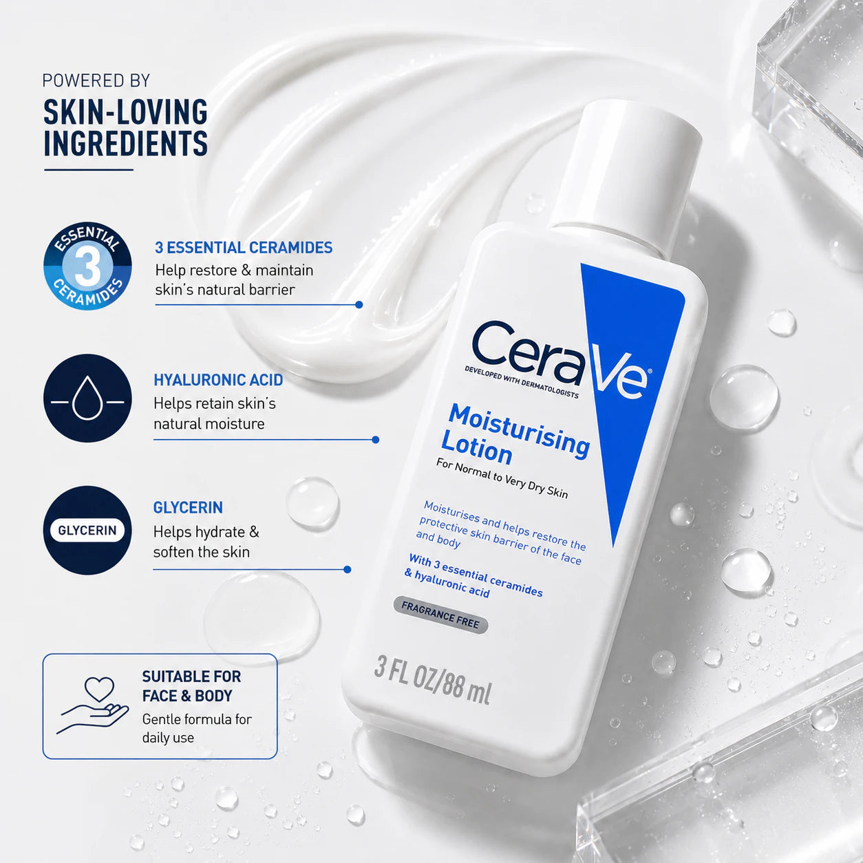 CeraVe Moisturizing Lotion for Dry Skin