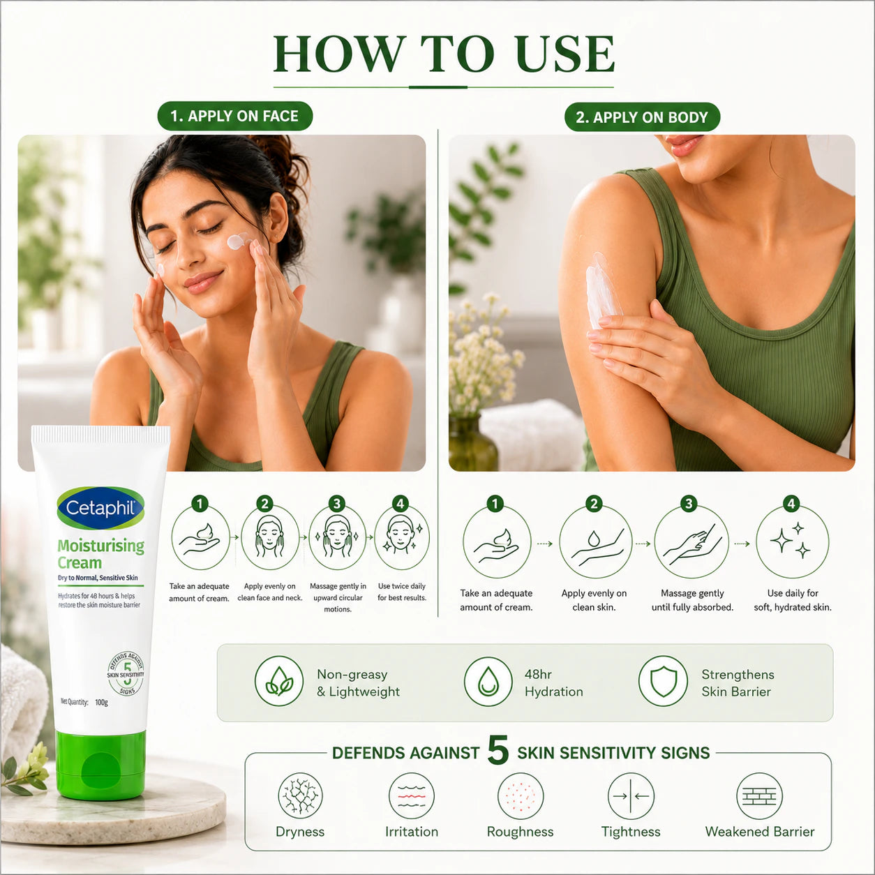 Cetaphil Moisturising Cream