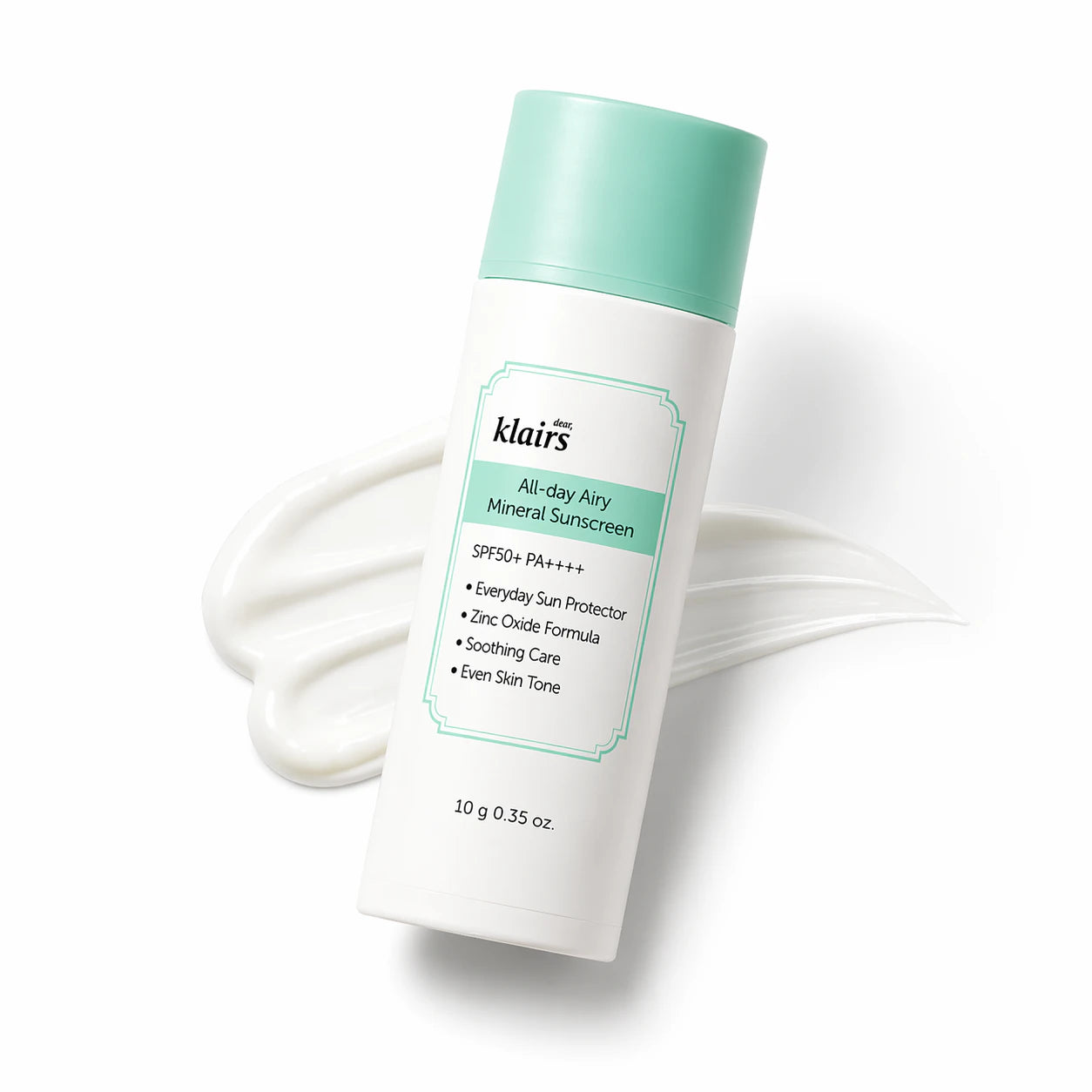 Dear, Klairs All-day Airy Mineral Sunscreen SPF50+ PA++++