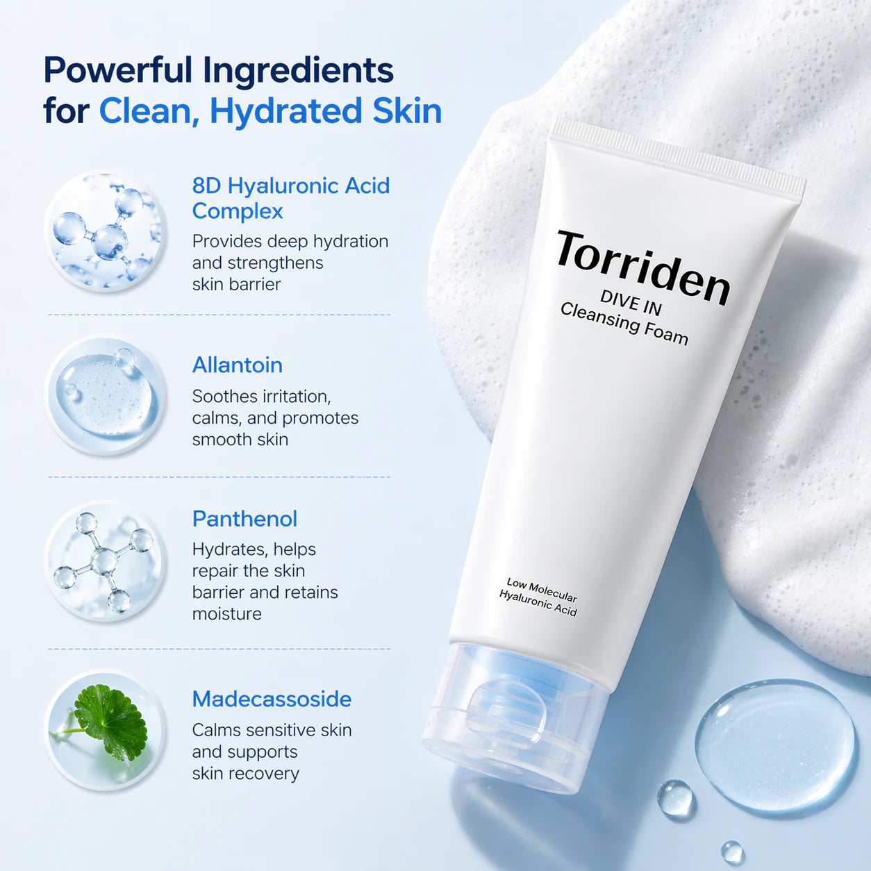 Torriden Dive In Cleansing Foam [30ml]