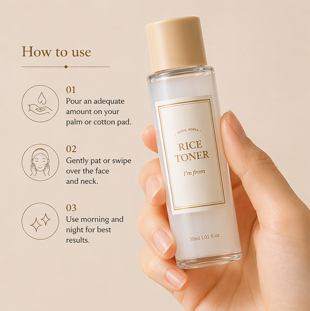 I'm From Rice Toner [30ml]