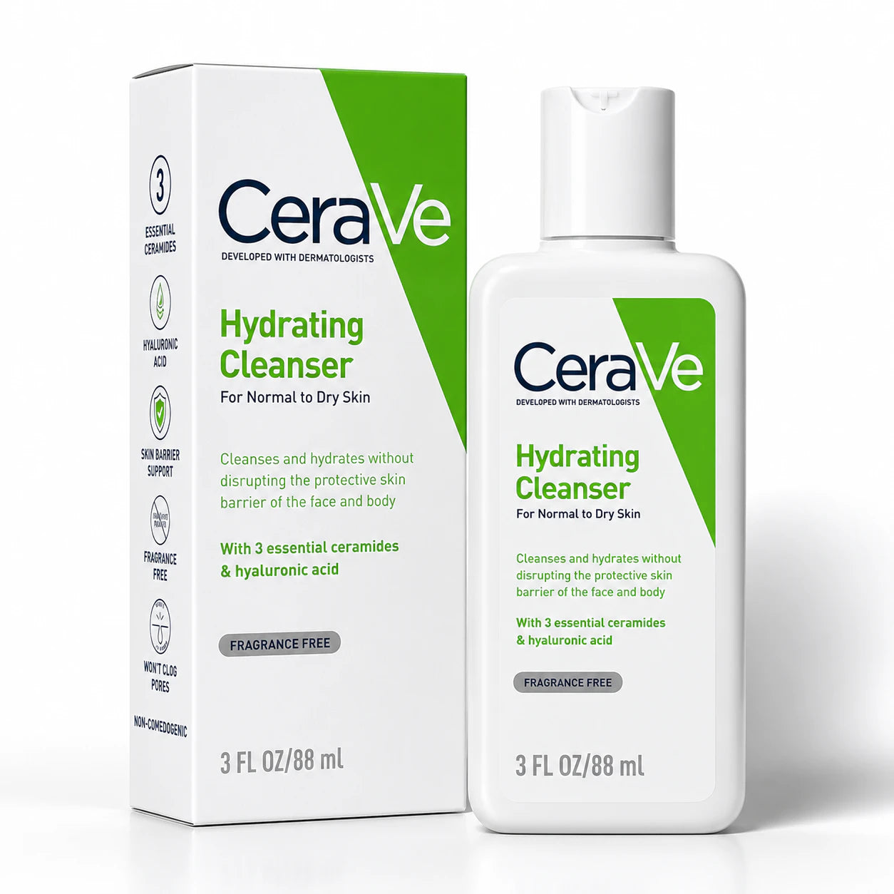CeraVe Hydrating Cleanser for Dry Skin