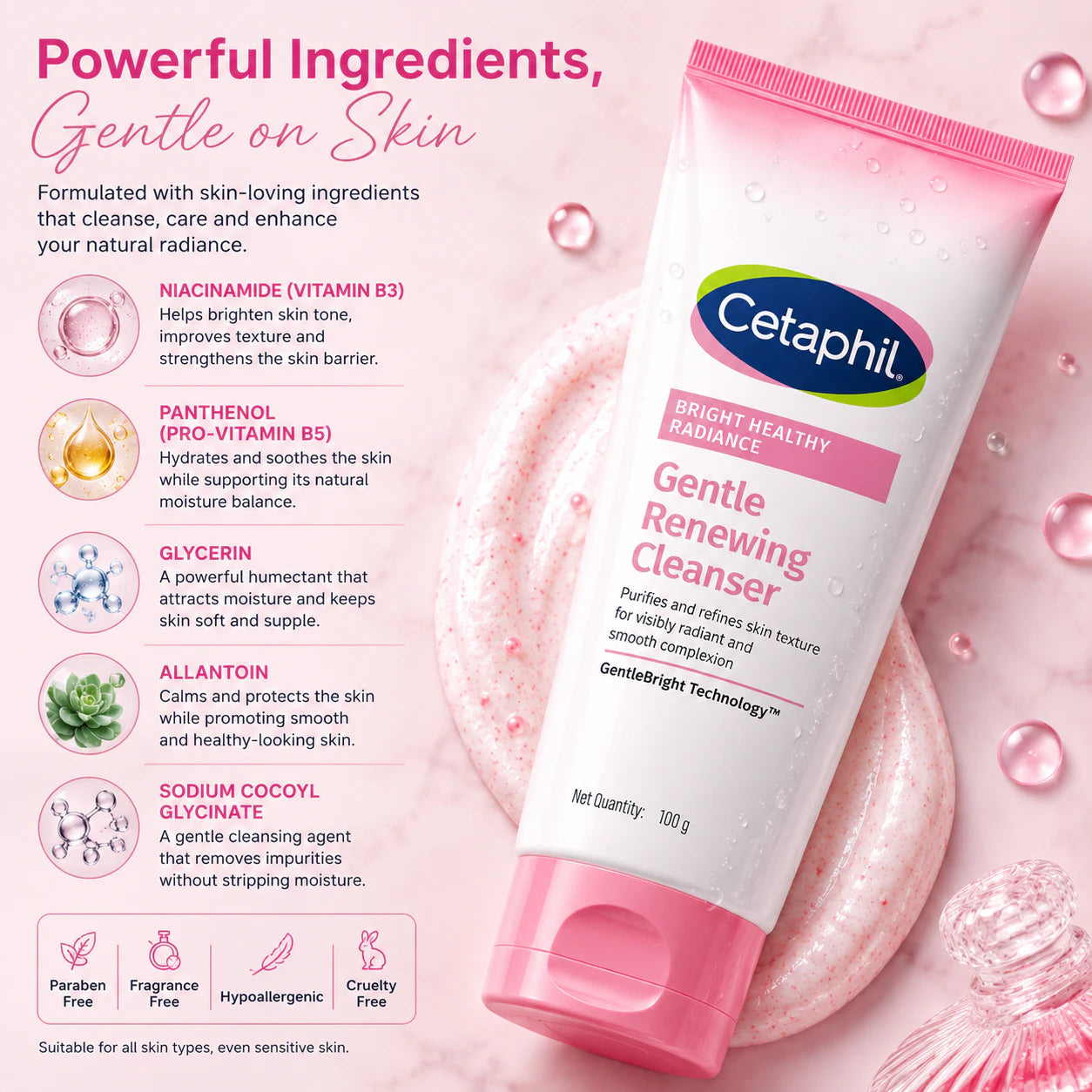 Cetaphil Bright Healthy Radiance Gentle Renewing Cleanser Cleanser