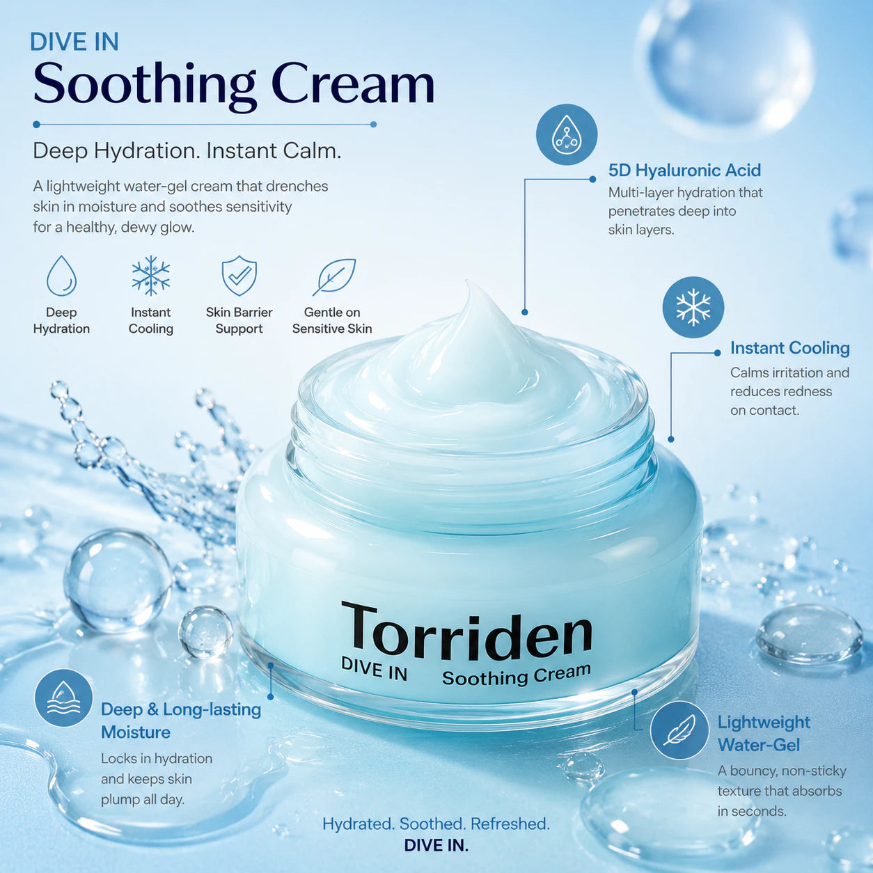 Torriden Dive In Soothing Cream [100ml]