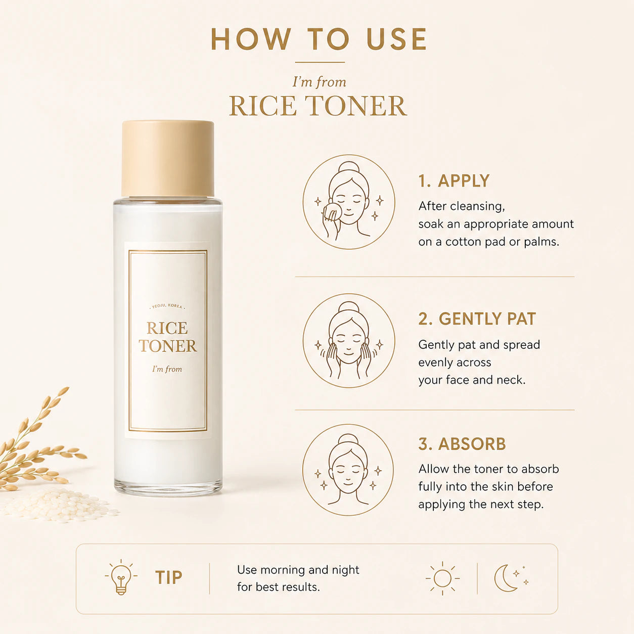 I'm From Rice Toner [30ml]