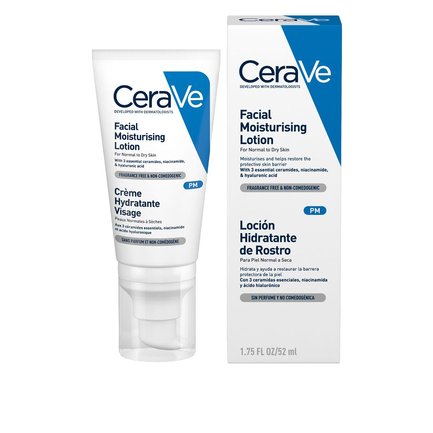 CeraVe PM Facial Moisturizing Lotion